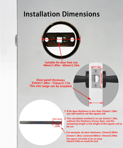 RAYKUBE M5 Tuya BLE Fingerprint Door Lock Digital Electronic Lock with Password/Key/IC Card/ Smartlife/ Tuya APP Unlock