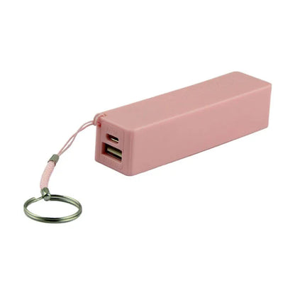 2021 Portable Power Bank 18650 External Backup Battery Charger With Key Chain Adapter Chargers электронная сигарета Dropshipping