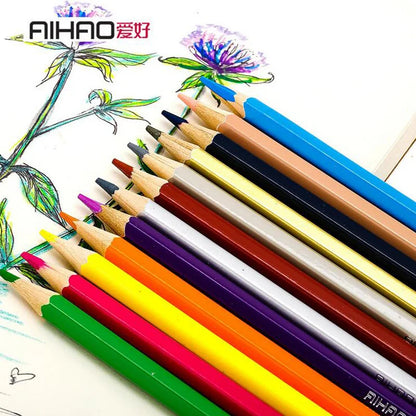 Nature story color pencils for drawing 12/18 different colores pencil set Crayon Stationery Office school supplies lapices