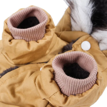 Winter Dog Clothes Puppy Pet Dog Coat Jacket For Small Medium Dog Thicken Warm Chihuahua Yorkies Hoodie Pets Clothing