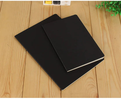 A5 Notebook 76 Pages Blank White Paper Daily Writing Planner Journal Notepad Drawing Painting Sketchbook