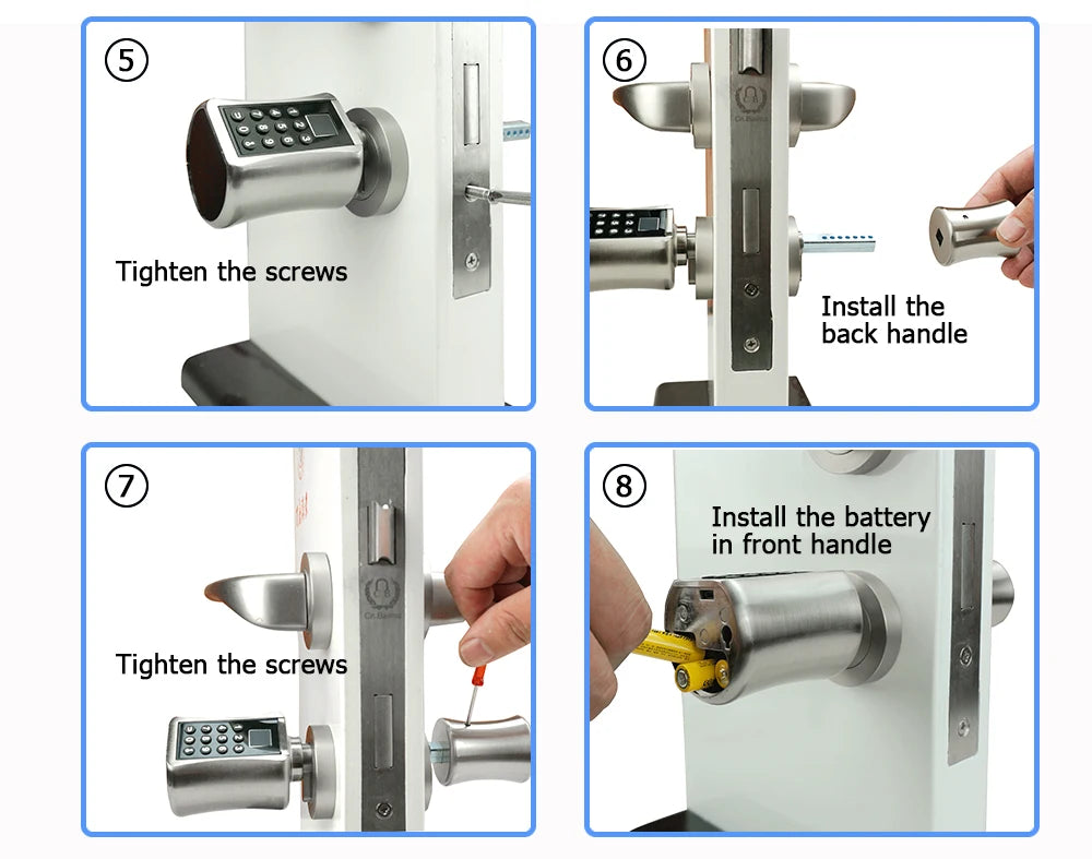 Smart Lock DIY keyless double replacement cylinder lock TT lock app WiFi euro cylinder smart locks