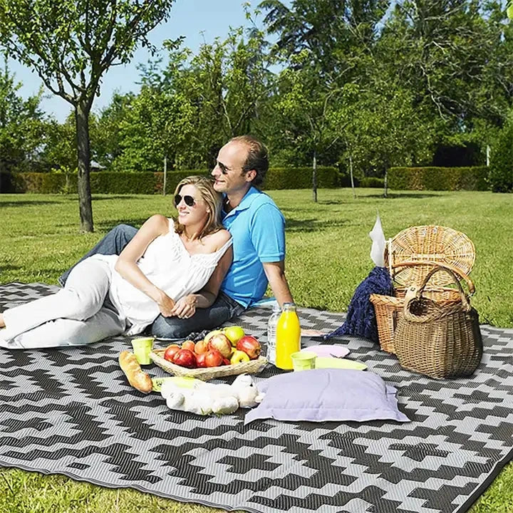 Home Garden Rug Living Room Decor Floor Carpet Indoor Outdoor Rugs Portable Camping Mat Washable Easy Clean with Zipper Bag Free