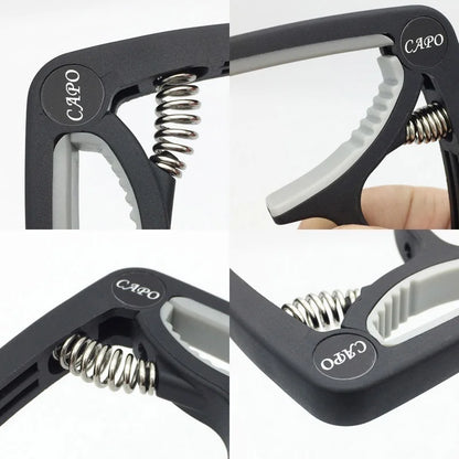 Plastic Guitar Capo Accessories for 6 String Acoustic Classic Electric Guitarra Tuning Clamp Musical Instrument Accessories