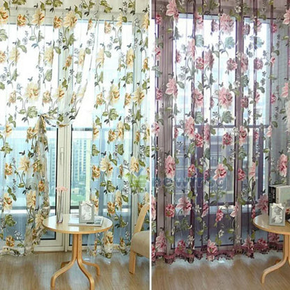 3D Treatments Panel Draperies Window Curtains Beige Purple Tulle For Luxury Sheer For Kitchen Living Room The Bedroom