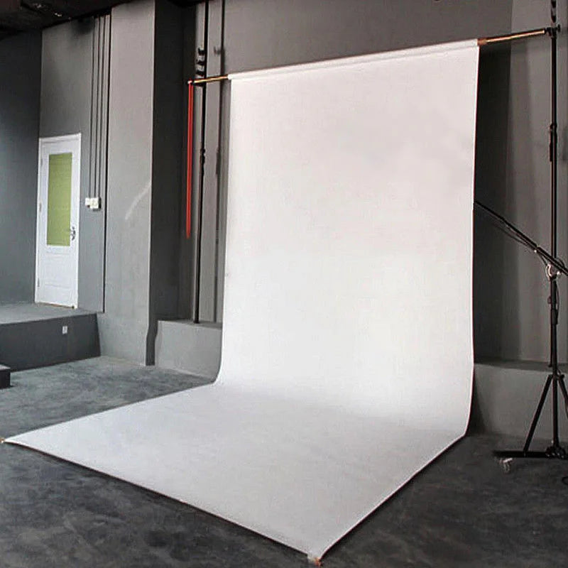 1 Pcs Portable Durable White Vinyl Photography Backdrop Cloth Studio Photo Background Props Photography Backgrou