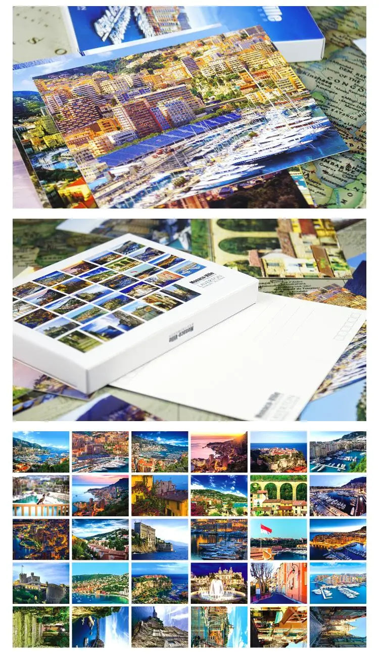 2023New 30Sheets/Lot Gift Postcards Set Travel To London Series Postal Card Creative Collace Decoration Lettercard Greeting Card