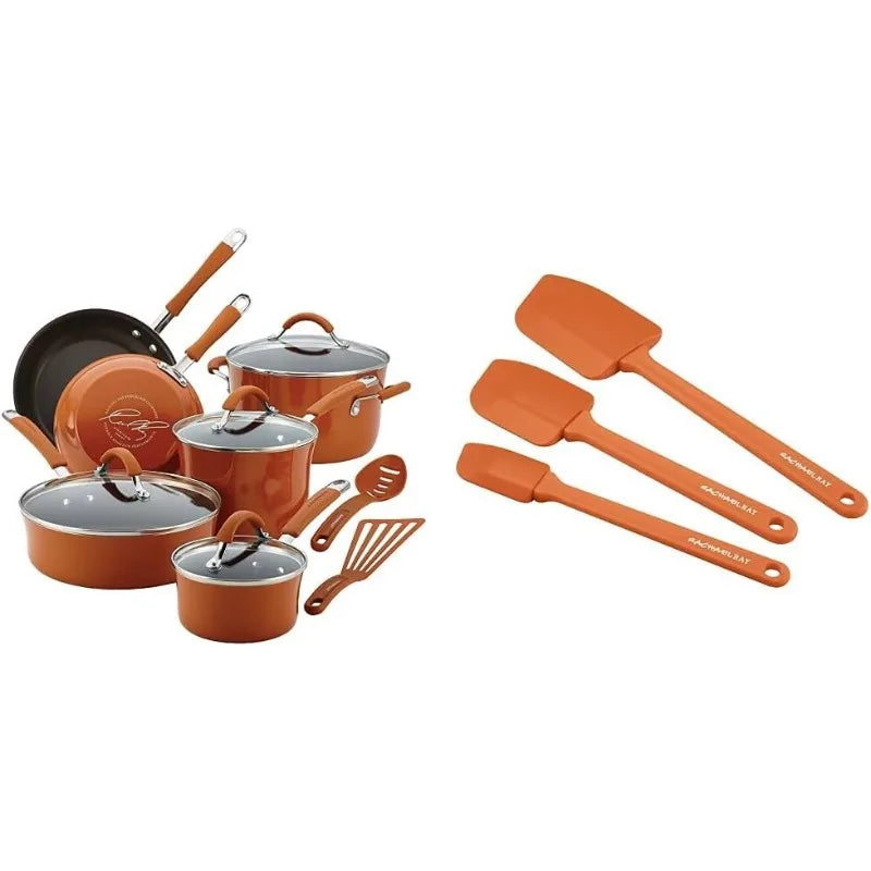 Cucina Nonstick Cookware Pots and Pans Set, 12 Piece