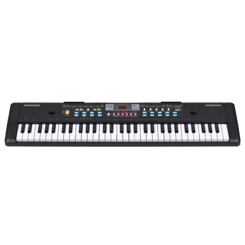 61 Keys USB Electronic Organ Kids Electric Piano Digital Music Electronic Keyboard LED Display Kids Gift Musical Instrument