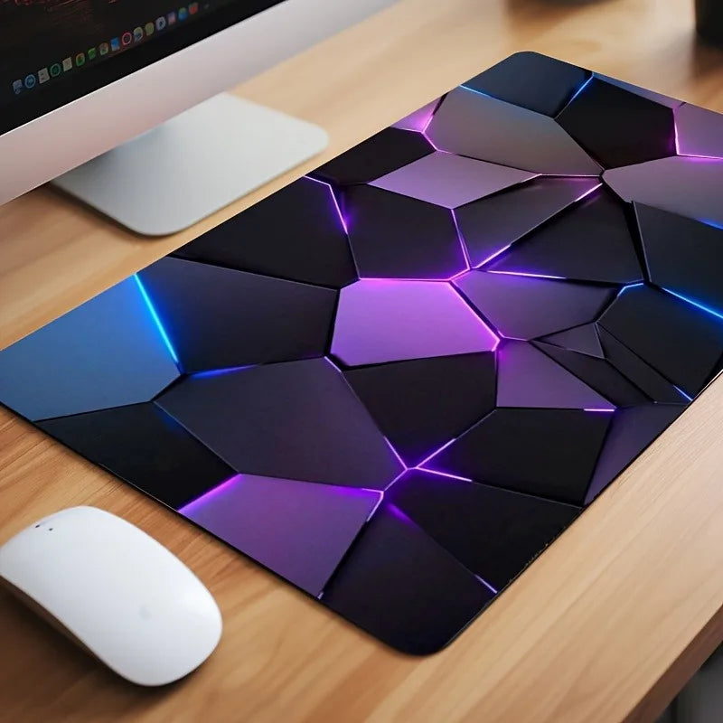 Honeycomb Building Block Mouse Pad Laptop E-sport Non Slip Mousepad Keyboard Mat Office Computer Rubber Lock Edge Desk Mat