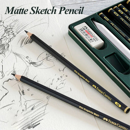 Faber-Castell Matte Sketch Pencil Painting Art Graphite Pencils Shading Writing Sketch Drawing Design Art Supplies