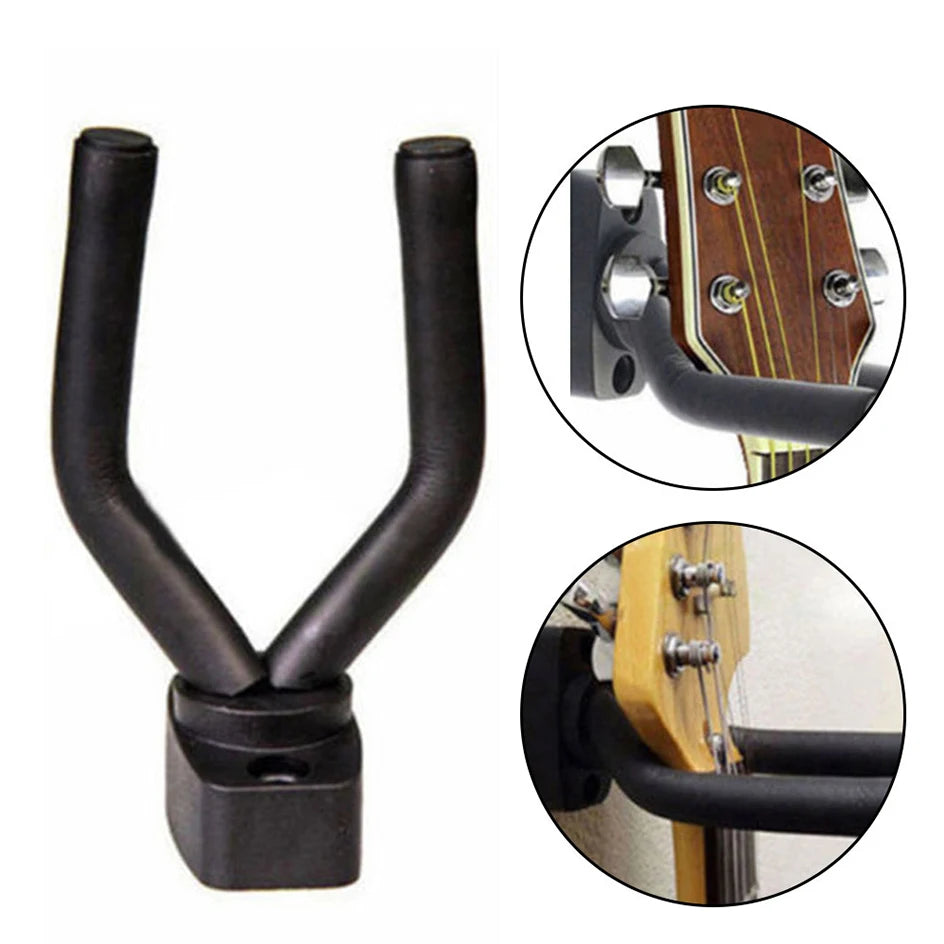 Guitar Wall Hook Instrument Display Guitars Metal Sponge Stand Hangers Holder Mount Ukulele Violin Bracket Guitare Accessories