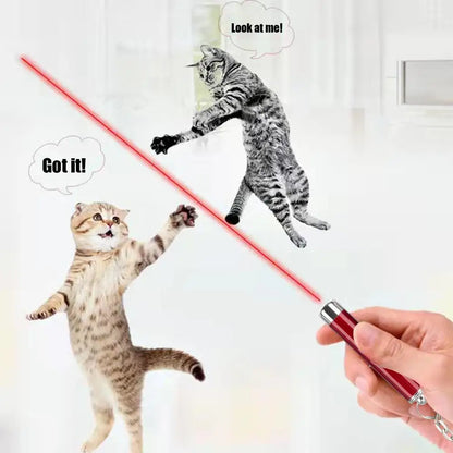 Cat Laser Pointer Toy Light Pointer Interactive Toys Cat Exercise Toys Training Exercise For Bored Indoor Cats