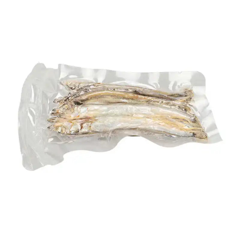 Freeze Dried Fish Vacuum Capelin Freeze Dried Fish Snacks for Cat Pet Feeding Healthy Diet Dried Foods