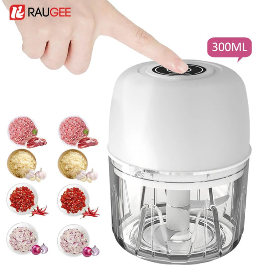 Electric Food Chopper kitchen Grinder Portable Vegetable Garlic Chopper Food Processor Small Mix For Kitchen Household