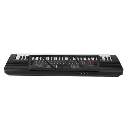 Electric Keyboard Piano Plastic Professional Electric Piano with Microphone Audio Cable Sheet Music Stand for Beginner