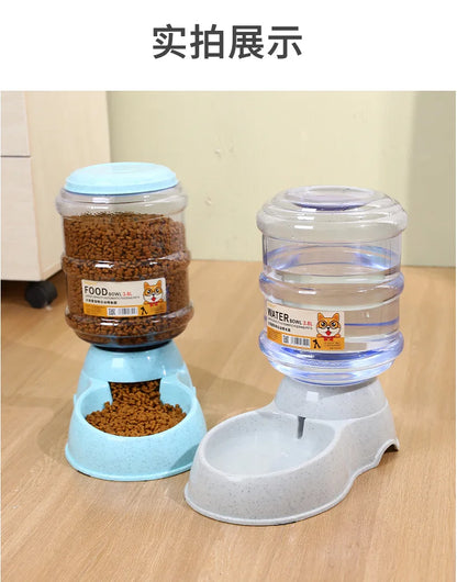 3.8L Pet Automatic Water Feeder Plastic Large Capacity Pet Feeder Cat Bowl Wholesale Pet Feeding Water Feeder