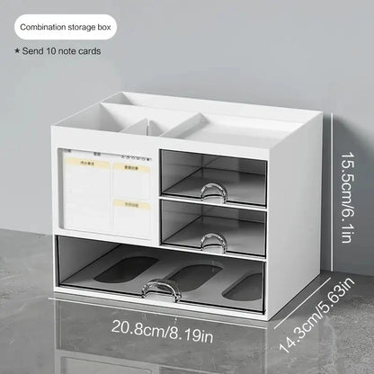 Desktop Combination Drawer Storage Box Desk Organizer Reasonable Partition Office Accessories Pen Holder Organizers Stationery