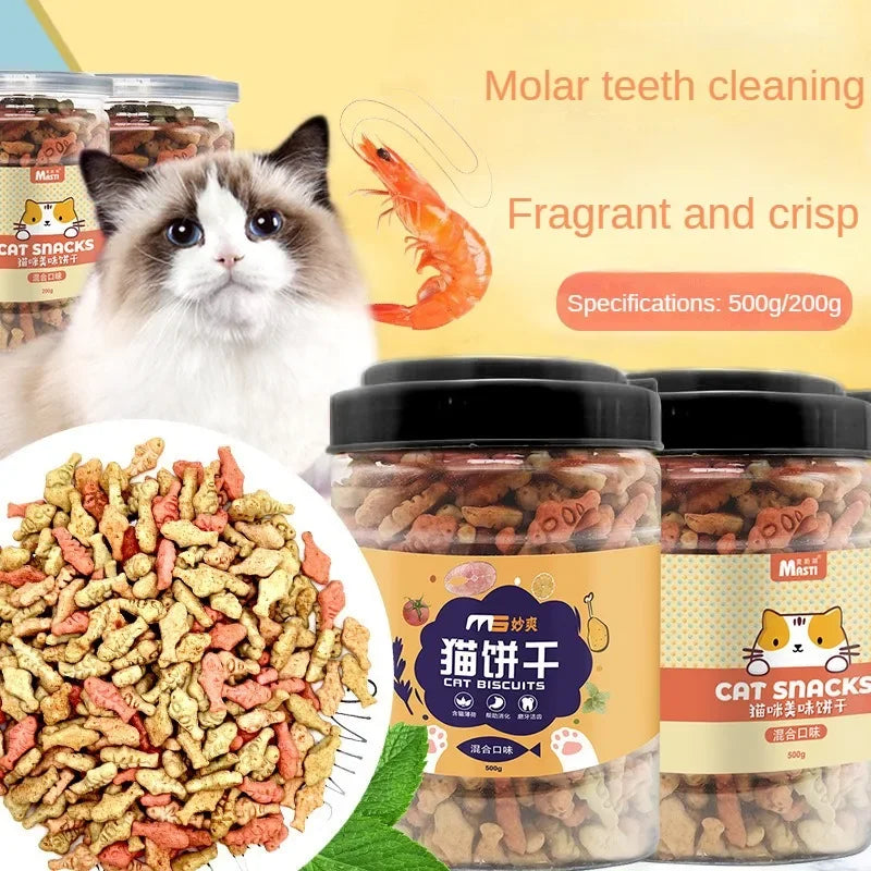 Freeze-dried Cat Treats Nutrition Pet Snacks Training Reward Cat Snacks Cat Supplies Dried Small Fish Gain Weight Cat Food