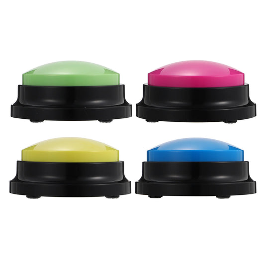 4 Pcs Dog Button Buttons for Communication The Aids Training and Behavior Toys Pet Equipment