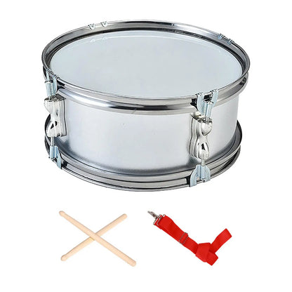 11" Snare Drum with Gloves Lightweight Musical Instruments Percussion Instrument for Kids Children Adults Gifts