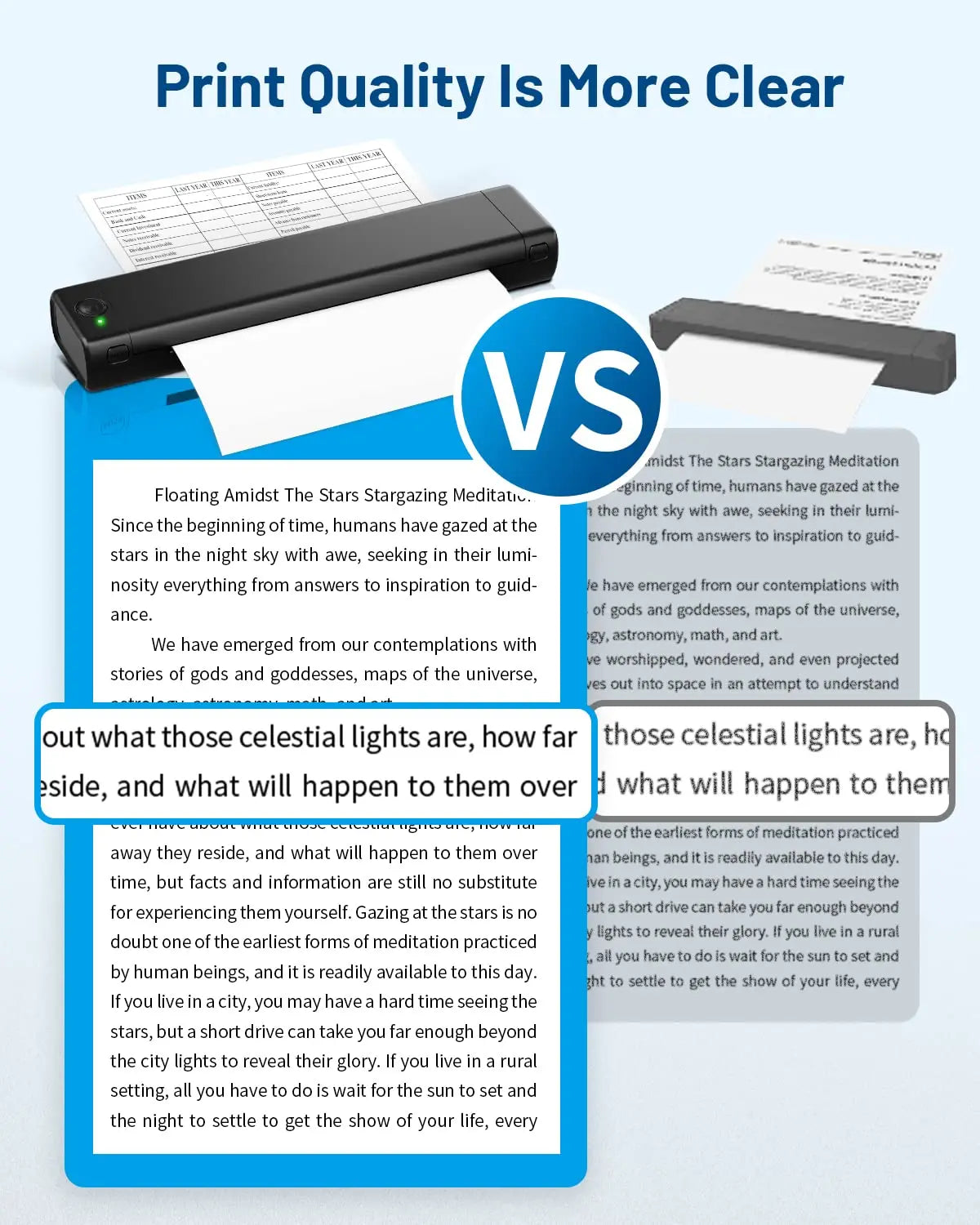 Phomemo M08F A4 Portable Thermal Printer Supports A4 Thermal Paper PJ-722 PJ-763 Wireless Thermal Compact Printer