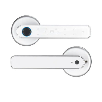 TTLock Bluetooth Fingerprint Locks Electronic Door Handle Lock App Control Password With Keys For Home Office Bedroom Smart Lock