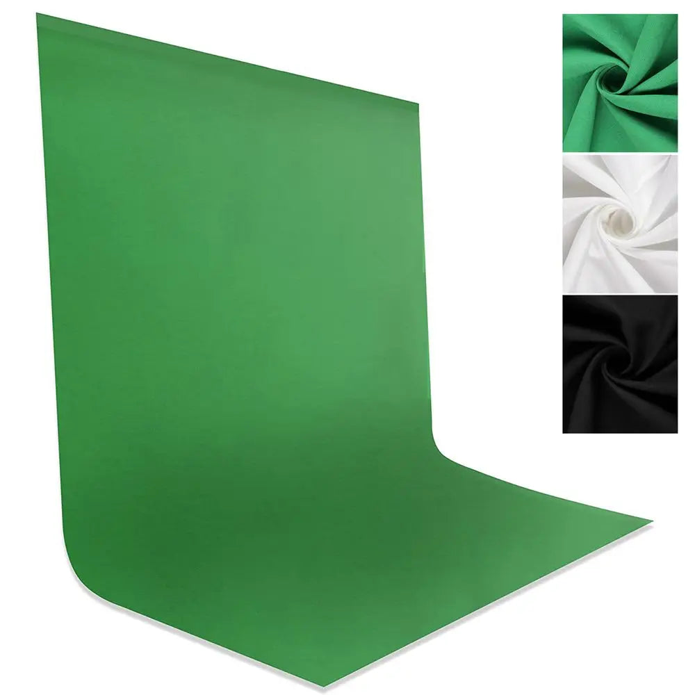 Photography Background Backdrop Cloth Smooth Green White Black Pure Cotton Chromakey Screen Photo Studio Live Streaming