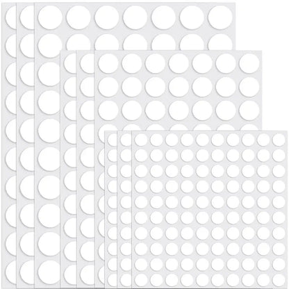 50-100Pcs Double Sided Sticky Dots Tape No Trace Tape Self Adhesive Dots Stickers for Poster Festival Wall Hanging Decor 10-30MM