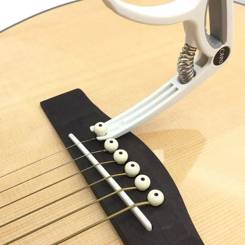 Plastic Guitar Capo Accessories for 6 String Acoustic Classic Electric Guitarra Tuning Clamp Musical Instrument Accessories