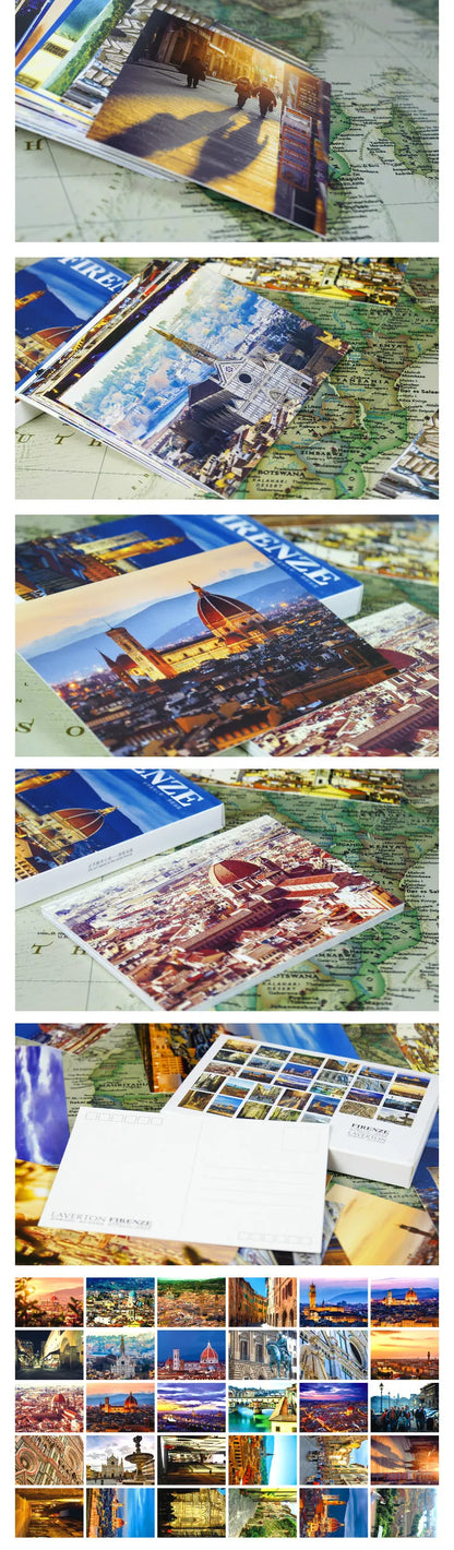 2023New 30Sheets/Lot Gift Postcards Set Travel To London Series Postal Card Creative Collace Decoration Lettercard Greeting Card