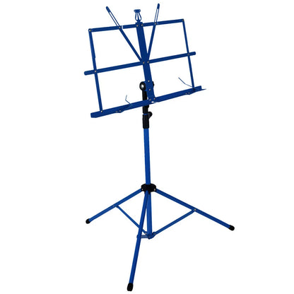 Foldable Music Sheet Tripod Stand Stainless Steel Desktop Music Stand Adjustable Holder with Bag Musical Instrument Accessories