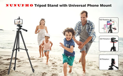 103cm Lightweight Camera Tripod For Mobile Tripod Camera Portable SLR Bluetooth-compatible Desktop Cam Stand Monopod Smartphone