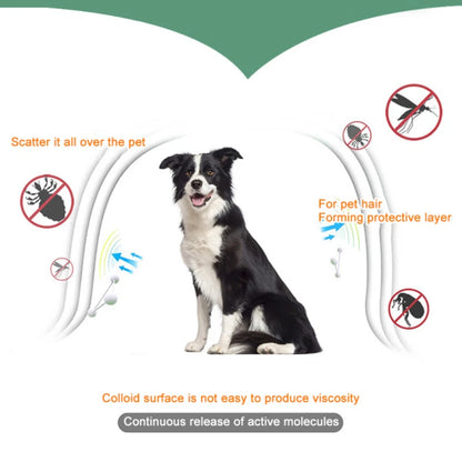 Pet Dog Cat Collar Anti Flea Mite Lice Insecticide Mosquito Outdoor Adjustable Pets Deworming Collar Pet Products