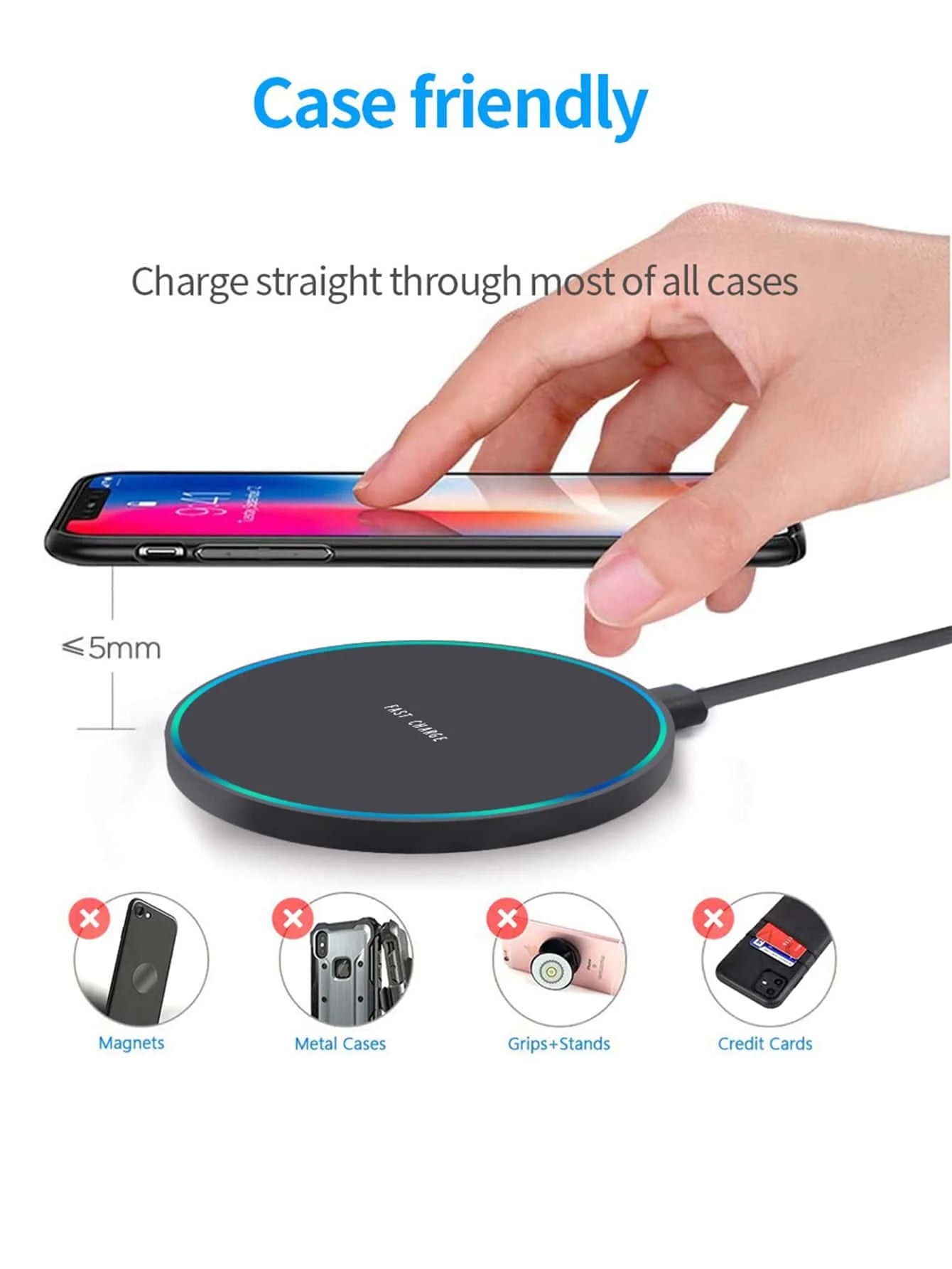 200W Wireless Charger Pad For iPhone 14 13 12 15 11Pro XS Max Induction Fast Wireless Charging Station For Samsung Xiaomi Huawei