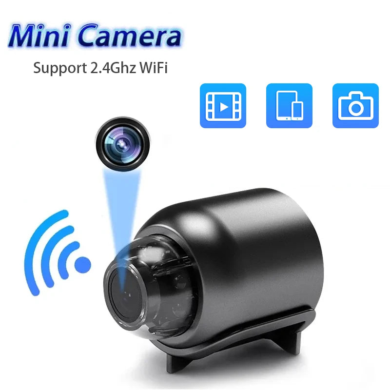 New X5 Mini Camera 1080P HD Surveillance WiFi Camera Security Monitor IP Cam Anti-theft Remote Audio Video for APP Recorder