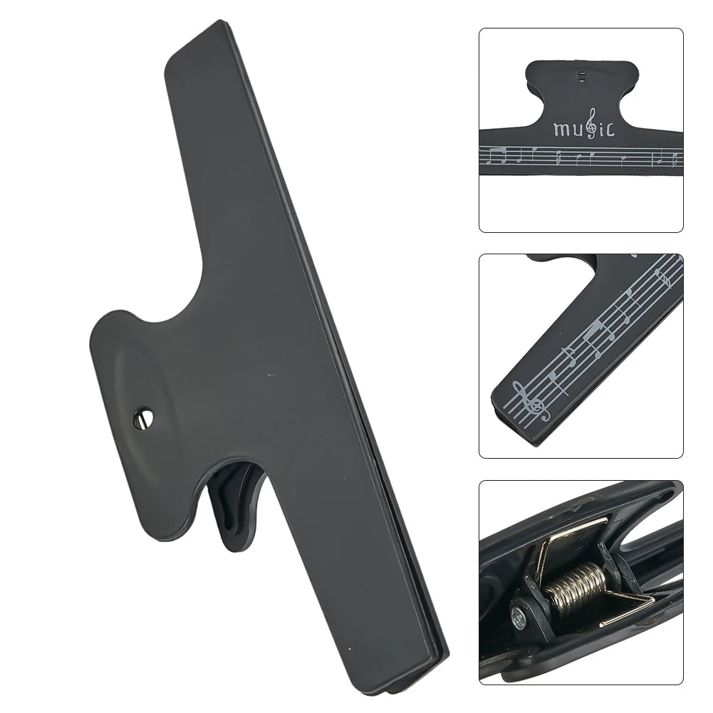 1pc Sheet Music Clip 150*50mm Music Score Fixed Clips Sheet Holder  For Piano Guitar Violin Instruments Accessories