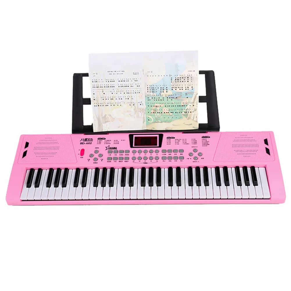 61 Keys USB Digital Keyboard Piano Professional Big Children's Musical Electronic Piano Portable Kids Toy Musical Instruments