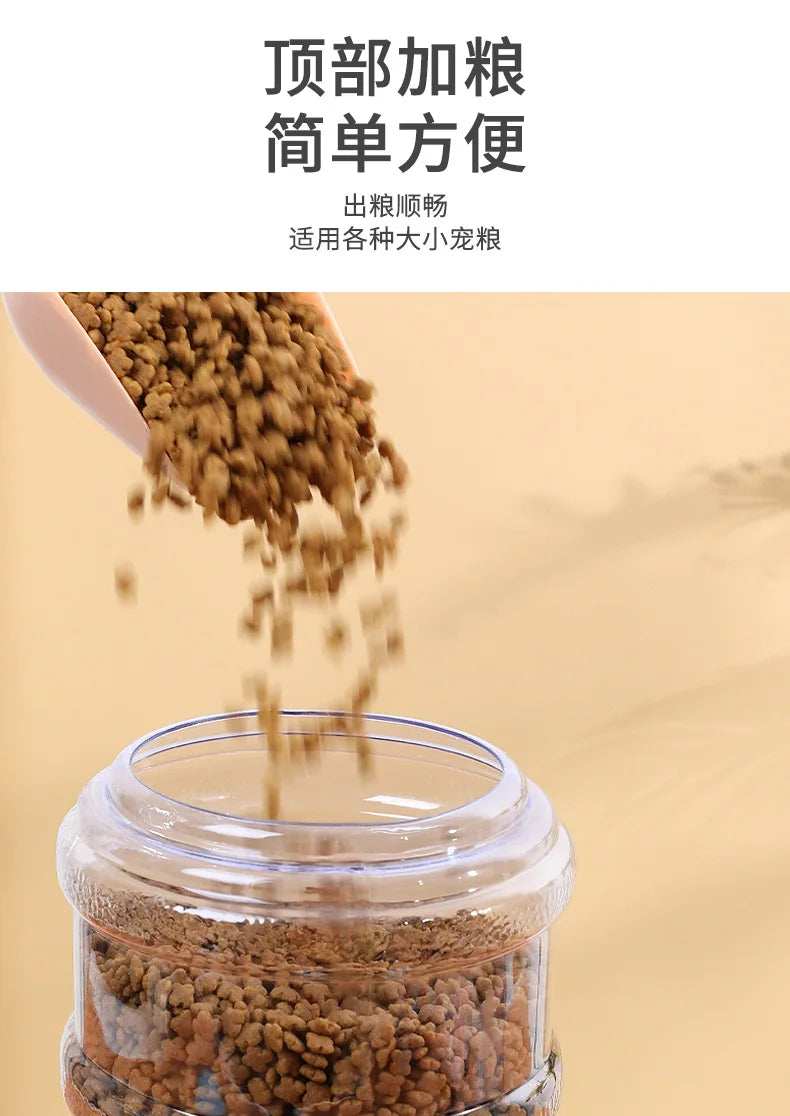 3.8L Pet Automatic Water Feeder Plastic Large Capacity Pet Feeder Cat Bowl Wholesale Pet Feeding Water Feeder