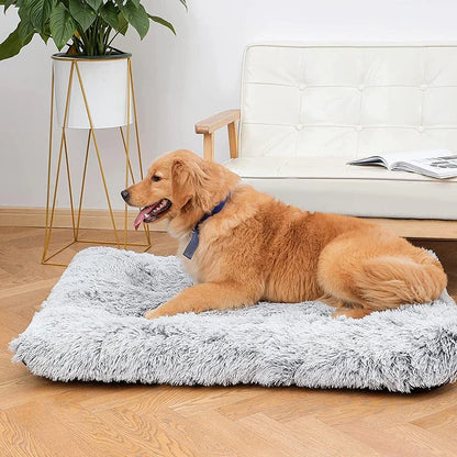 Plush Dog Bed Mat Cat Beds for Small Medium Large Dogs Removable for Cleaning Puppy Cushion Super Soft Claming Dog Beds Pet Bed