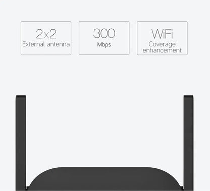 New Original Xiaomi Wifi Amplifier Pro 300M 2.4G Repeater Network Expander Range Extender Roteader Mi Wireless Wi-Fi Router