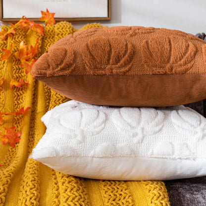 1pc 45*45cm Autumn Pumpkin Cushion Cover Pillow Cover Thanksgiving Decor Pillowcase PV Fleece Home Pillowcase for Couch Pillow