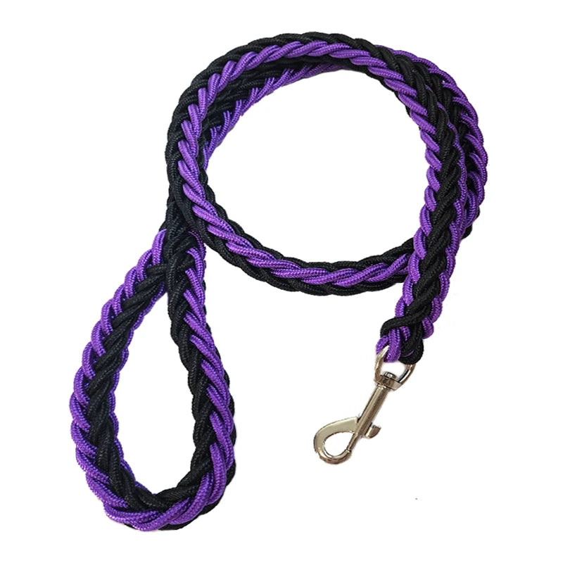 Nylon Dog Harness Leash For Medium Large Dogs Leads Pet Training Running Walking Safety Mountain Climb Dog Leashes Ropes supply