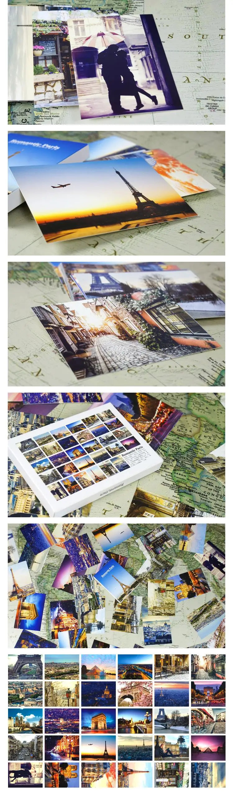 2023New 30Sheets/Lot Gift Postcards Set Travel To London Series Postal Card Creative Collace Decoration Lettercard Greeting Card