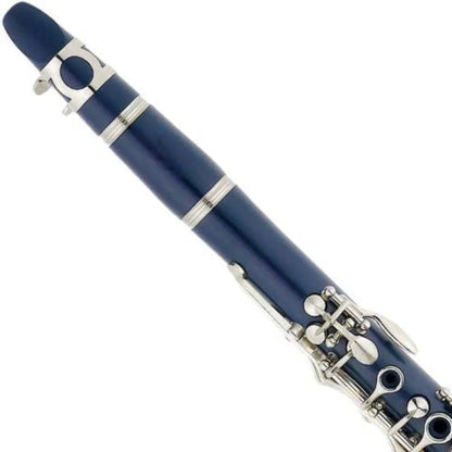 Bb Clarinet w/Case - Best Beginners Clarinet w/Stand, Pocketbook, Mouthpiece and 10 Reeds - Wind & Woodwind Musical Instruments