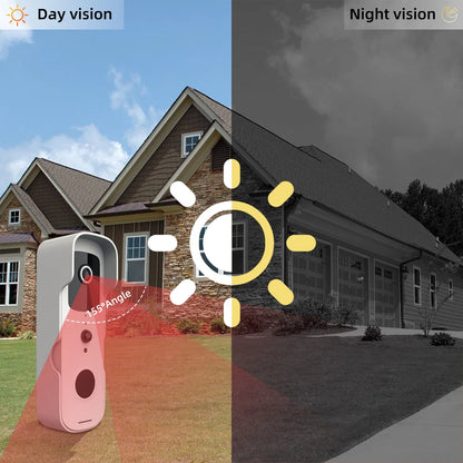 Tuya Smart Video Doorbell Waterproof Night Vision Home Security 1080P Full HD Camera Digital Visual Intercom WIFI Tuya Door Bell