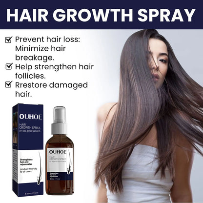 Hair Growth Spray Thicker Longer Prevent Baldness Repair Damage Strengthen Nourish Moisturize Scalp Treatment Anti Hair Loss Oil