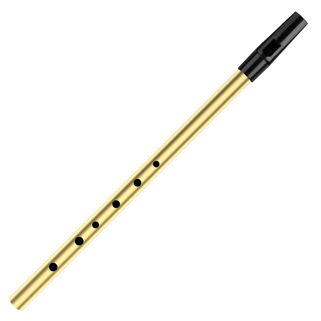 NAOMI Brass Whistle Irish Penny Whistle Key Of D & C Music Supply For Different Levels Expertise Musician Woodwind Instruments