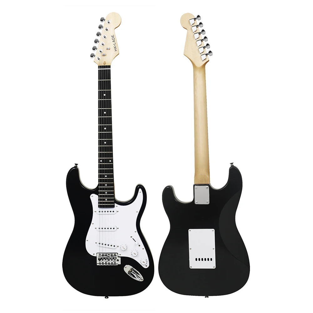 39 Inch 6 Strings Electric Guitar 22 Frets Maple Body Electric Guitarra With Bag Amp Strap Picks Guitar Parts & Accessories