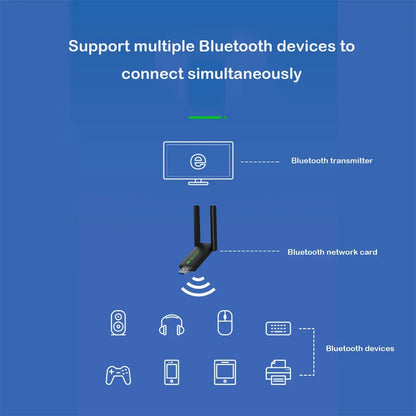 WiFi USB 3.0 Adapter 1300Mbps Bluetooth 4.2 Dual Band 2.4GHz/5GHz Wifi Usb For PC Desktop Laptop Network Card Wireless Receiver